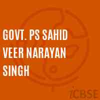 Govt. Ps Sahid Veer Narayan Singh Primary School Logo
