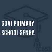 Govt Primary School Senha Logo