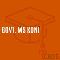 Govt. Ms Koni Middle School Logo