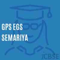 Gps Egs Semariya Primary School Logo