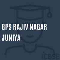 Gps Rajiv Nagar Juniya Primary School Logo
