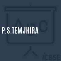 P.S.Temjhira Primary School Logo