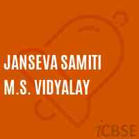 Janseva Samiti M.S. Vidyalay Middle School Logo