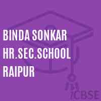Binda Sonkar Hr.Sec.School Raipur Logo