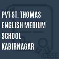 Pvt St. Thomas English Medium School Kabirnagar Logo