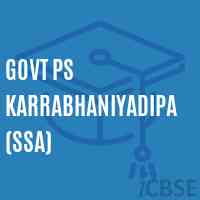 Govt Ps Karrabhaniyadipa (Ssa) Primary School Logo