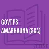 Govt Ps Amabhauna (Ssa) Primary School Logo