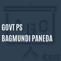 Govt Ps Bagmundi Paneda Primary School Logo