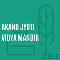 Akand Jyoti Vidya Mandir Senior Secondary School Logo
