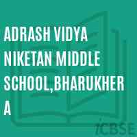 Adrash Vidya Niketan Middle School,Bharukhera Logo