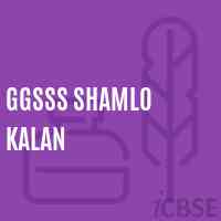Ggsss Shamlo Kalan High School Logo