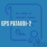 Gps Pataudi-2 Primary School Logo
