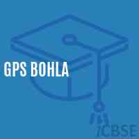 Gps Bohla Primary School Logo