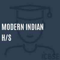 Modern Indian H/s Secondary School Logo