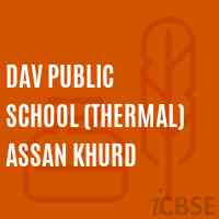 Dav Public School (Thermal) Assan Khurd Logo