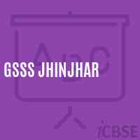 Gsss Jhinjhar High School Logo