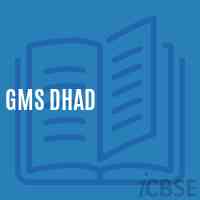 Gms Dhad Middle School Logo