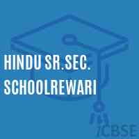 Hindu Sr.Sec. Schoolrewari Logo