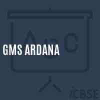 Gms Ardana Middle School Logo