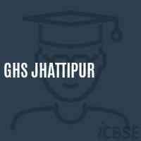 Ghs Jhattipur Secondary School Logo