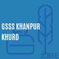 Gsss Khanpur Khurd High School Logo