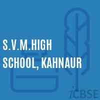 S.V.M.High School, Kahnaur Logo