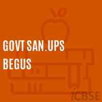 Govt San.Ups Begus Middle School Logo