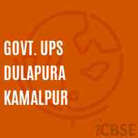 Govt. Ups Dulapura Kamalpur Middle School Logo