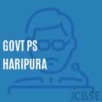 Govt Ps Haripura Primary School Logo