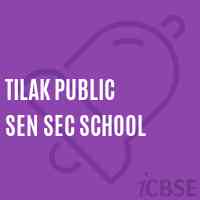 Tilak Public Sen Sec School Logo