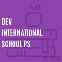Dev International School Ps Logo