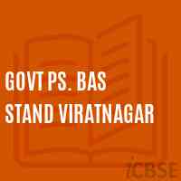 Govt Ps. Bas Stand Viratnagar Primary School Logo
