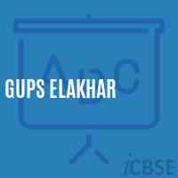 Gups Elakhar Middle School Logo