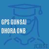 Gps Gunsai Dhora Gnb Primary School Logo