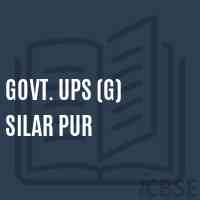 Govt. Ups (G) Silar Pur Middle School Logo