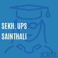 Sekh. Ups Sainthali Middle School Logo