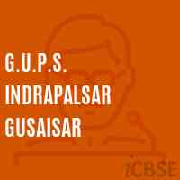 G.U.P.S. Indrapalsar Gusaisar Middle School Logo