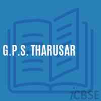 G.P.S. Tharusar Primary School Logo