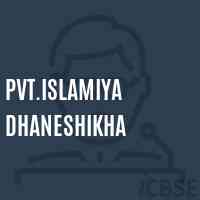 Pvt.Islamiya Dhaneshikha Primary School Logo