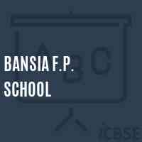 Bansia F.P. School Logo