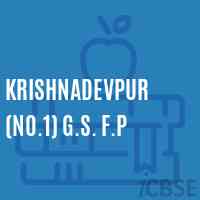 Krishnadevpur (No.1) G.S. F.P Primary School Logo