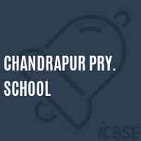 Chandrapur Pry. School Logo