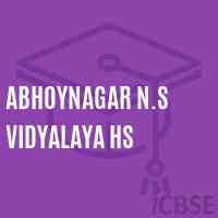 Abhoynagar N.S Vidyalaya Hs Senior Secondary School Logo