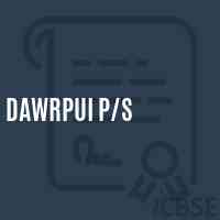 Dawrpui P/s Primary School Logo