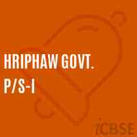 Hriphaw Govt. P/s-I Primary School Logo