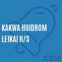 Kakwa Huidrom Leikai H/s Secondary School Logo