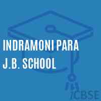 Indramoni Para J.B. School Logo