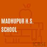 Madhupur H.S. School Logo