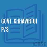 Govt. Chhawrtui P/s Primary School Logo