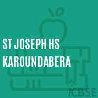 St Joseph Hs Karoundabera Secondary School Logo